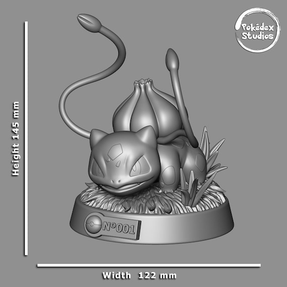 Figurine Pokemon Mewtwo (Pokedex Studio) unpainted unassembled 3D printed  kit