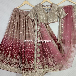 Lehenga choli for women indian Wedding Dress embroidered ghagra choli custom made ethnic outfit festive party wear lengha indian outfits