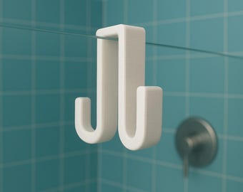 Towel Hook for Shower Glass