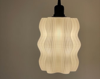 3D Printed Pendant Lamp Shade: Geometric Home Decor