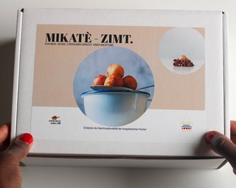 Kitunga Kochbox  Mikatè - Zimt | Afrikanisch  - Kongo | Teigbällchen | Nachspeise| VEGAN