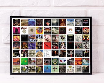 Rock Poster Print | Rock Music Wall Art | Rock Music Gift | Heavy Metal Print | Heavy Metal Music | A2 size | Rock Merch | Rock Fan Art