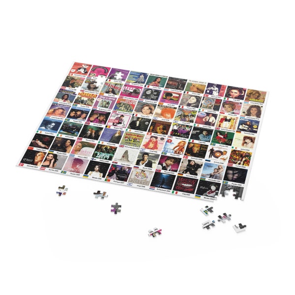 Eurovision Winners Jigsaw Puzzle (120, 252, 500-Piece)