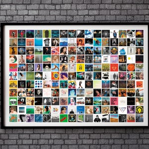 Glastonbury 22, A2, Musica, Montaggio, Arte murale, Poster, Copertine degli album x176 artisti che si sono esibiti sui palchi principali!