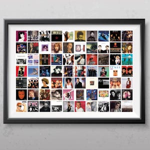 1980's Music Poster, Wall Art, Albums, x70 Greatest