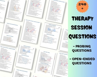 Family Therapy Assessment Questions: Counseling Reference (Digital Download)