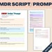 EMDR Script & Worksheet Bundle: Therapist Resources (printable PDF) - Etsy