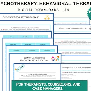 Psychotherapy Therapist&#39;s Reference Sheet, Psychotherapy Cheat Sheets, Behavioral Therapy, Psychotherapy, Mental Health Assessment,