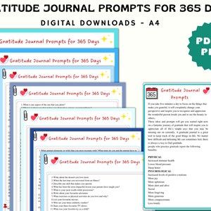 Mindfulness Gratitude Journal with Prompts, Social Anxiety, Manifestation kit, Manifesting pdf Stress and Self-Care Solutions