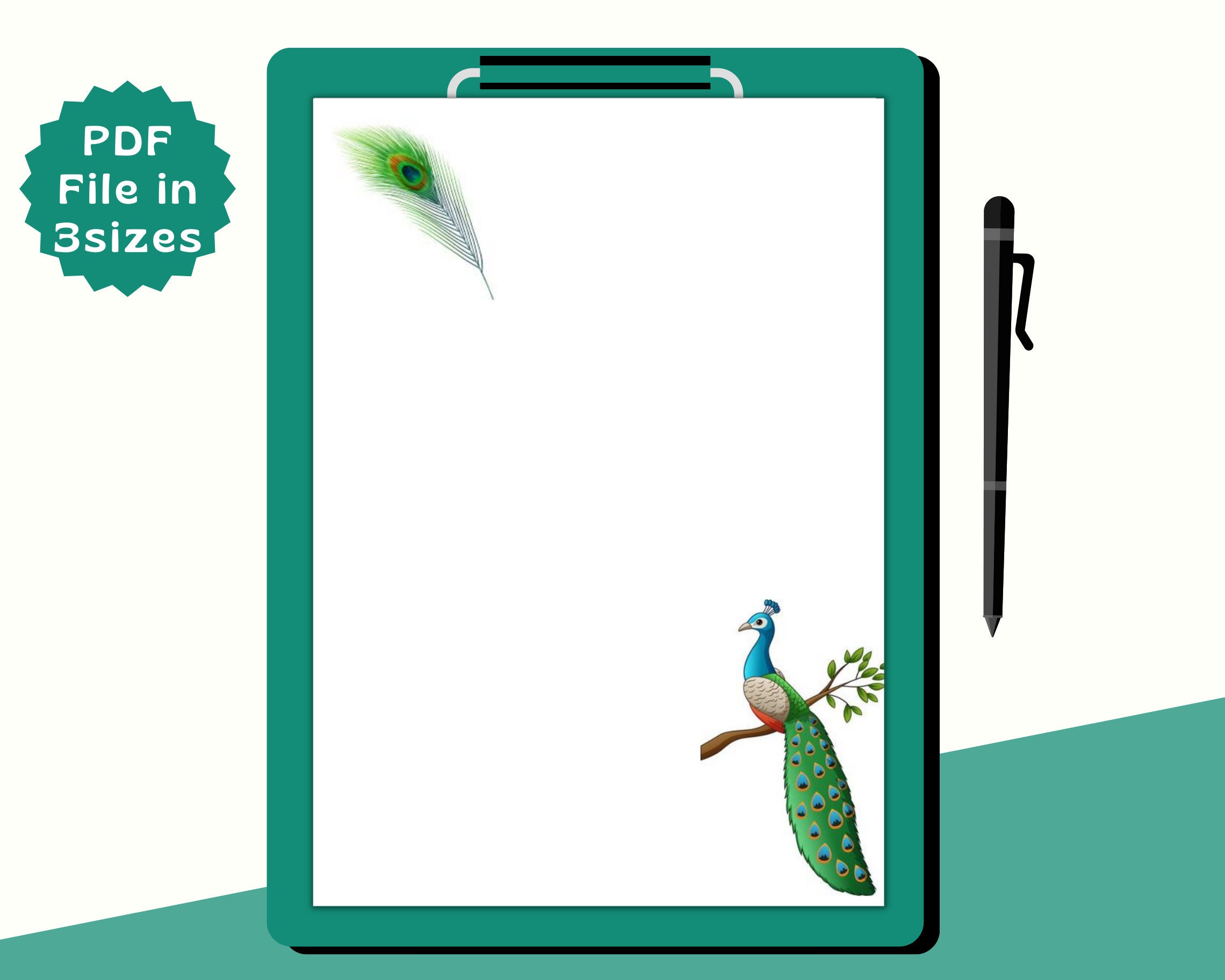 JW Letter Writing Paper Bundle Printable Writing Paper Etsy Australia