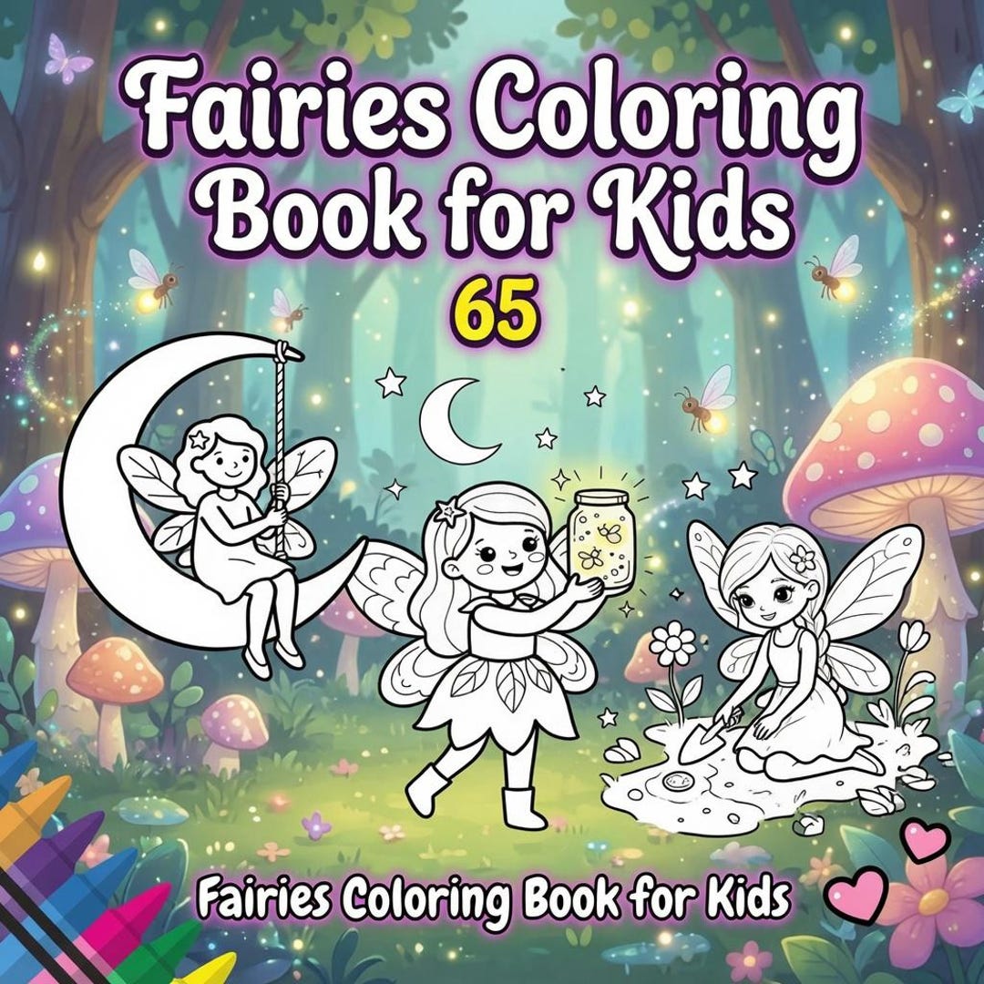 65 Cute Fairy Coloring Pages For Kids Fairy Garden Coloring Book 65-cute-fairy-coloring-pages-for-kids-fairy-garden-coloring-book