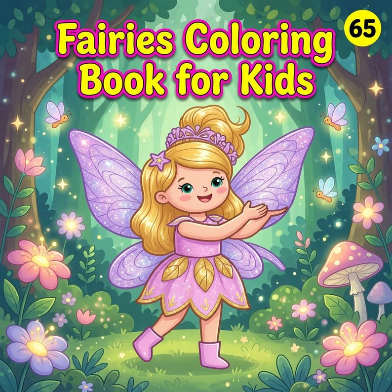 65 Cute Fairy Coloring Pages For Kids Fairy Garden Coloring Book 65-cute-fairy-coloring-pages-for-kids-fairy-garden-coloring-book