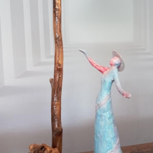Sculptures (from modeling clay, clay, Papmachee