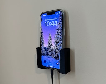 STL File Phone Holder (Wall Mount)