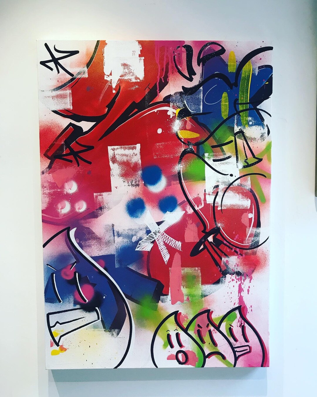 ZOKOE23 Original Graffiti Street Art Canvas. 1/1. Etsy