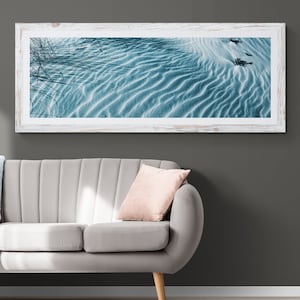PÔSTER DUNES, Pôster SARDINHA, Arte em areia, Dunas da Sardenha em sua casa: Areia fina de Porto Pino para decoração e artesanato