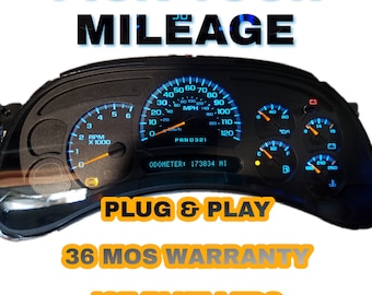 Fully Refurbished Instrument Cluster Speedometer Ice Blue LEDs Programmed & Ready For Installation 03 04 05 06 Silverado Tahoe Yukon Sierra
