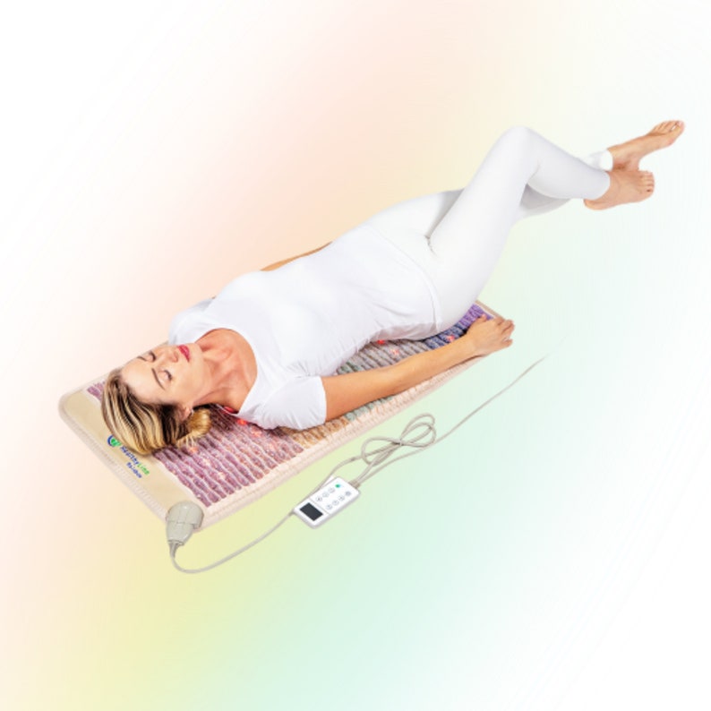Healthyline Rainbow PEMF Chakra Heated Mat for Pain Relief Etsy