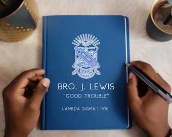 Custom Phi Beta Sigma Fraternity, Inc. Hardcover Notepad/Journal