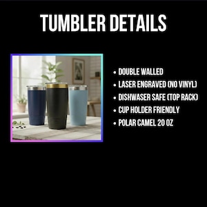 Vaso Delta Sigma Theta de 20 oz, estándar o personalizado, escudo grabado, color a elegir, regalo para hermandad imagen 11