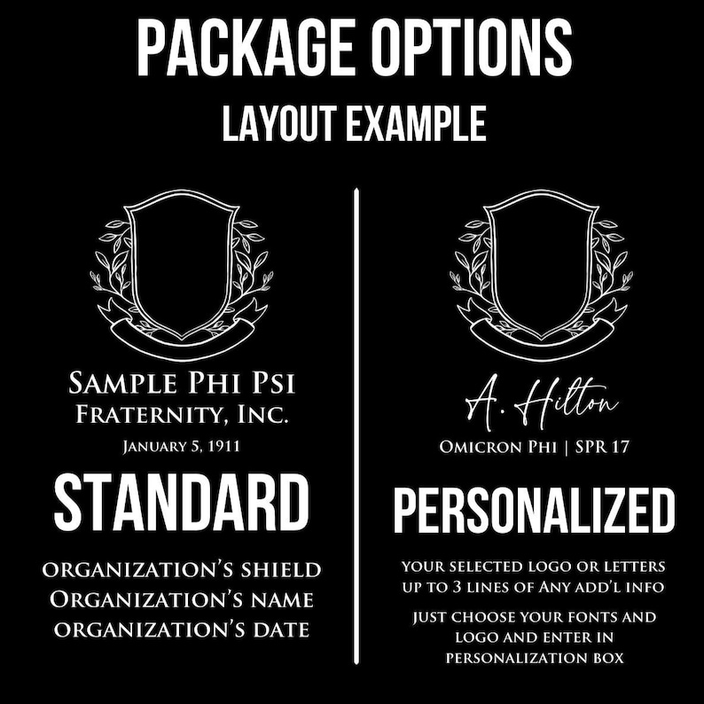 Vaso Delta Sigma Theta de 20 oz, estándar o personalizado, escudo grabado, color a elegir, regalo para hermandad imagen 6