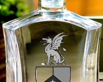 Custom Beta Theta Pi Fraternity Decanter Set