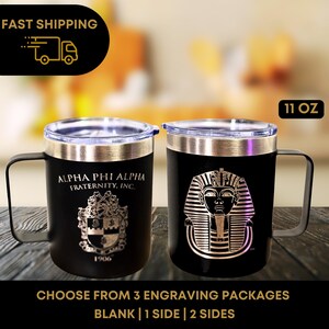Custom Engraved Alpha Phi Alpha Mug, Alpha Coffee Mug, Alpha Phi Alpha  Coffee Mug