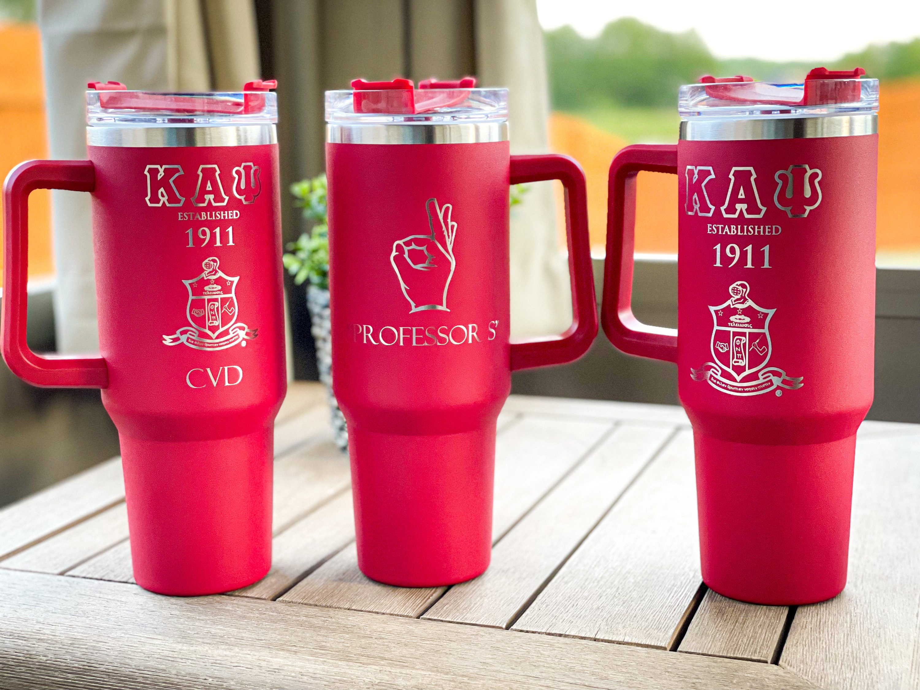 Personalized Engraved 40 oz Dishwasher Safe Tumbler