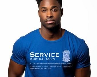 Phi Beta Sigma Service Defined T-Shirt