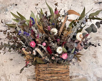 Botanical Floral Fusion Basket