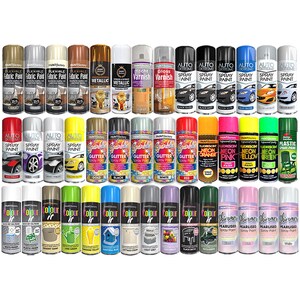 GLITTER SPRAY PAINT SILVER GOLD CRAFT ART DECORATION METALLIC EFFECT 200ML  400ML