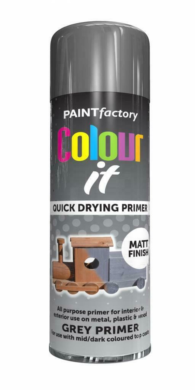 Paint Factory Colour It Spray Paint All Purpose Quick Drying Paint and