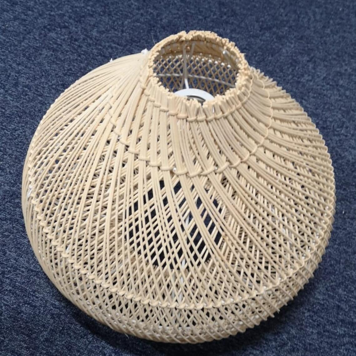 Tear Drop Wicker Pendant Light-handcrafted Sea Grass Small Chandelier ...