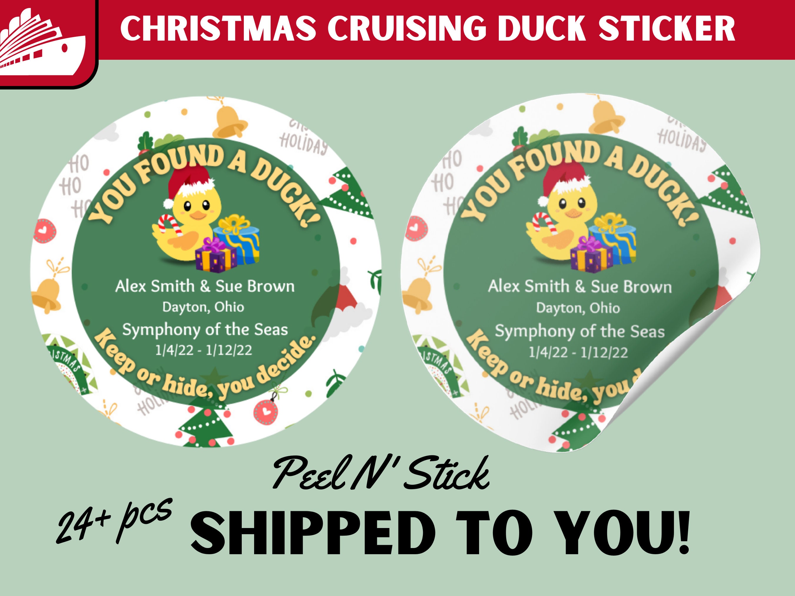 Cruising Ducks for Princess Cruise Boarding Pass Princess Hang Tag with  Rubber Bands | 30 Pack | Tags 2 x 3.5 inches Size to Attach to Sailor  Rubber