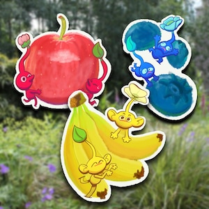 Fruity Pikmin Stickers!
