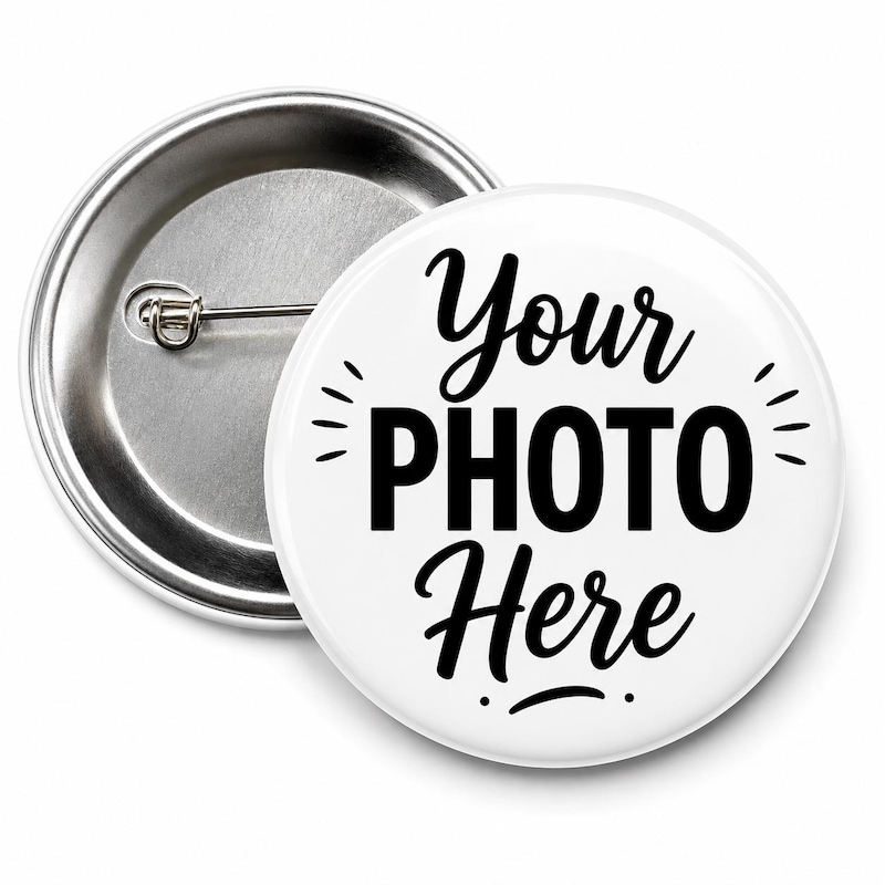 Photo Buttons - Etsy