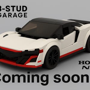 Honda NSX 2nd Gen LEGO MOC building instructions