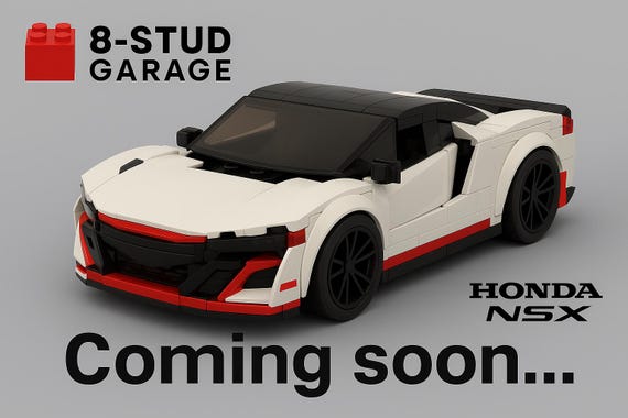 Honda NSX 2nd Gen LEGO MOC Building Instructions - Etsy