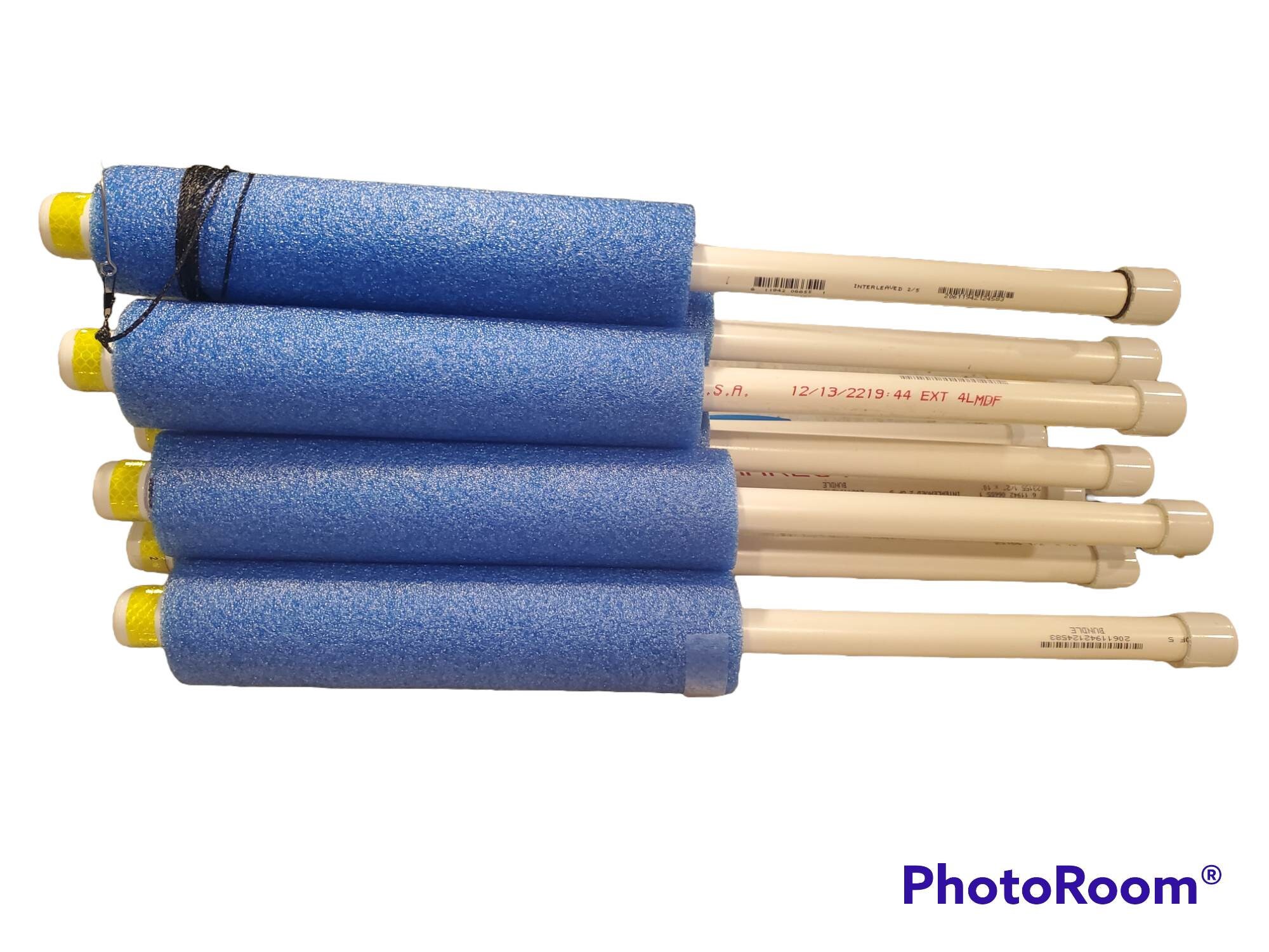 Cajun Catfish Jugline Fishing Noodle Jugs, Weighted, Lot of 10, 20in