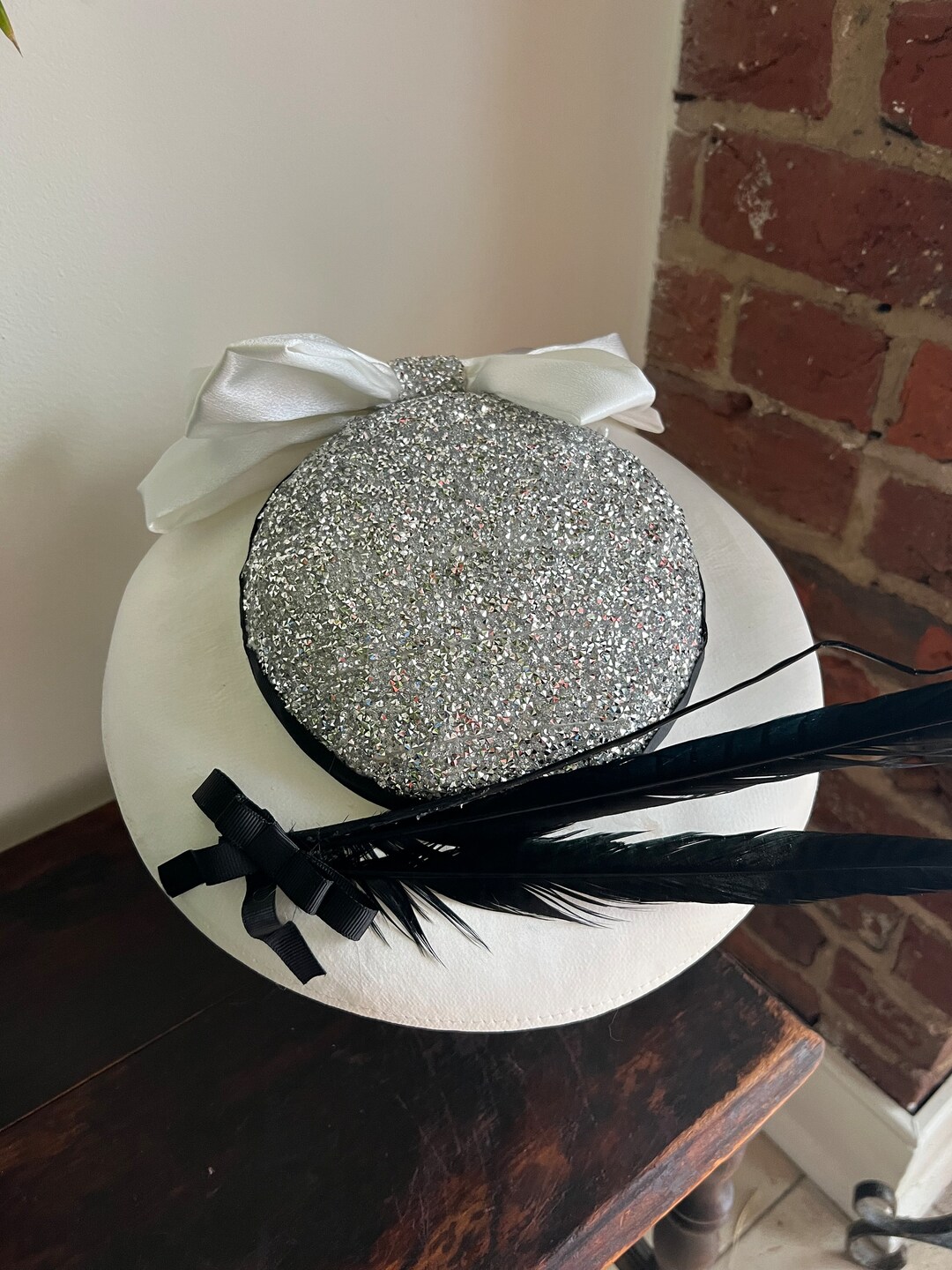 Rhinestone Brim | Church Hat | Bling Hat | Rhinestone Hat | Wedding ...