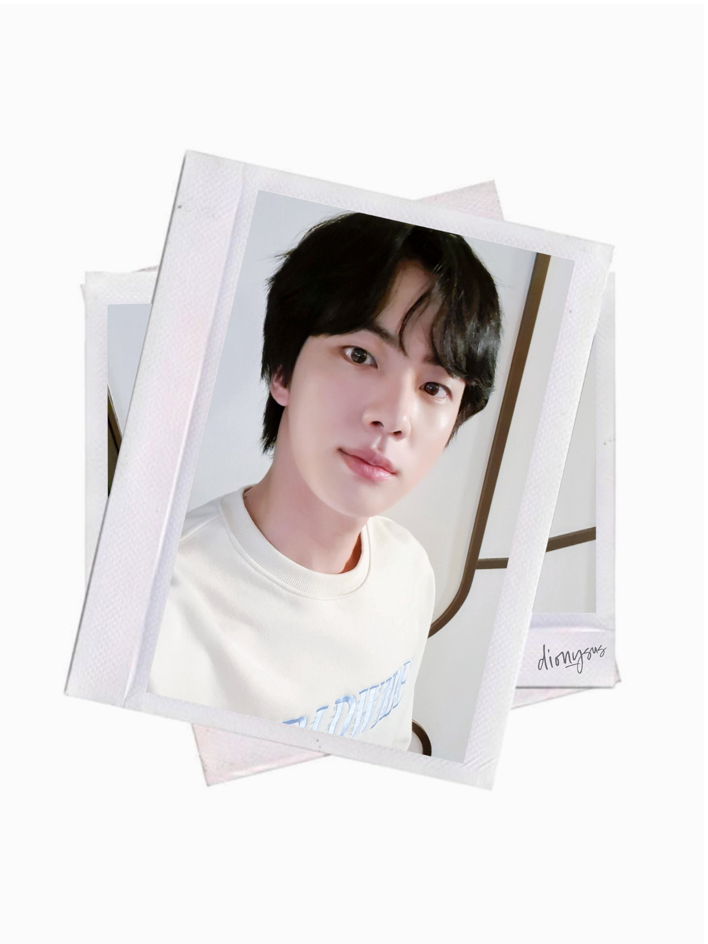 Bts Jin Polaroid - Etsy