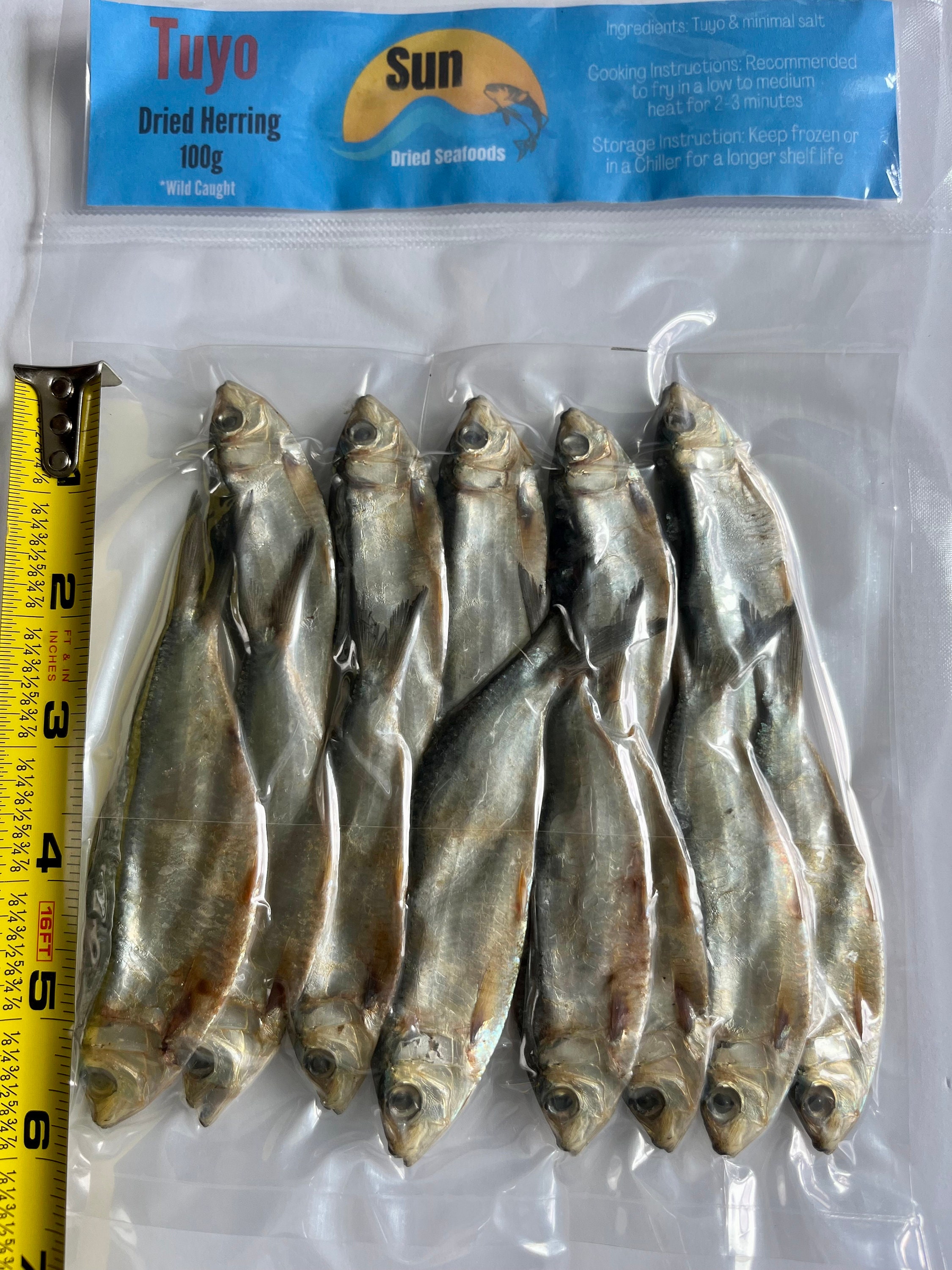 Dried Herring/tuyo/100g/200g/dried Fish/made in the Philippines Etsy