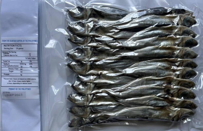 Dried Blue Mackerel Scad/galunggong Buo dried Fish, Wild Caught