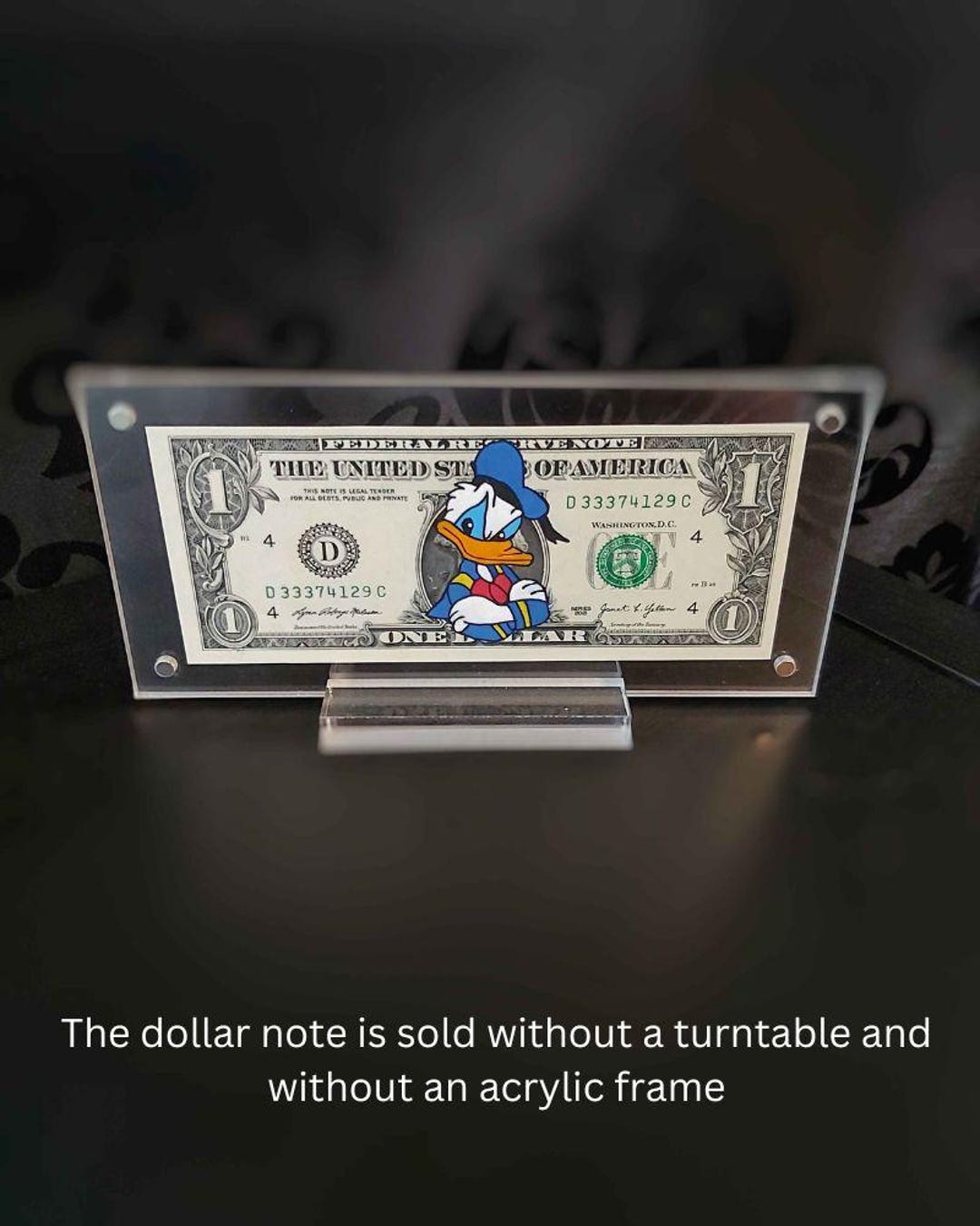 Annoyed Donald D. - Dollar Art | on a Real Dollar Bill, Original Gift,  Hand-painted Artwork, Unique Piece - Etsy
