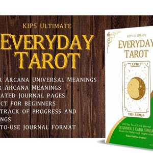 Tarot Journal, 365 Dated Pages for One-Card Readings