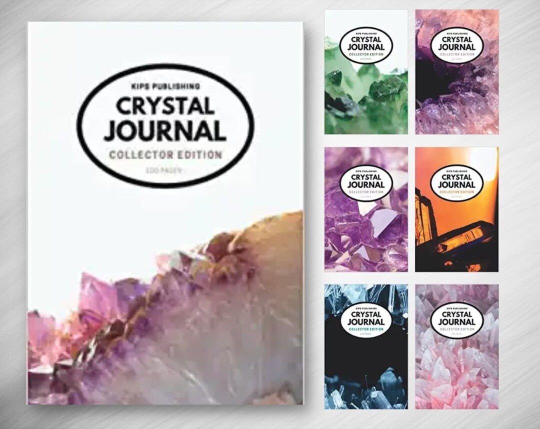 Crystal Journal Logbook A Place to Keep Track of Your Stone and