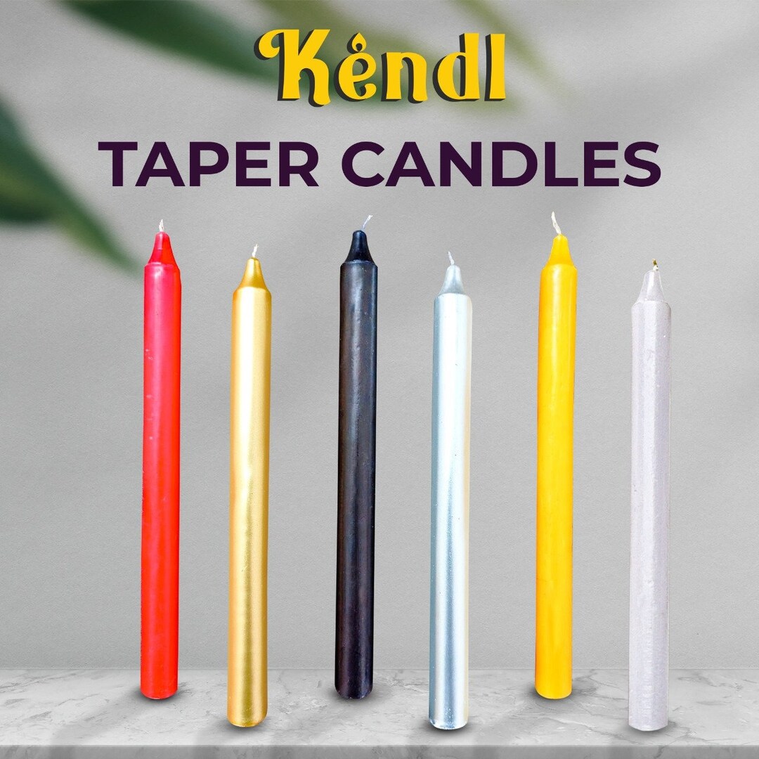 20 Pack NONDRIP Tapered Candles Home Party Church at Dinner Bistro Etsy