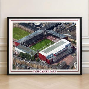 Tynecastle Park Poster, Heart of Midlothian FC, Tynecastle Park Print, Hearts Print, Gift for Hearts Fan, Hearts Gift, Hearts Poster
