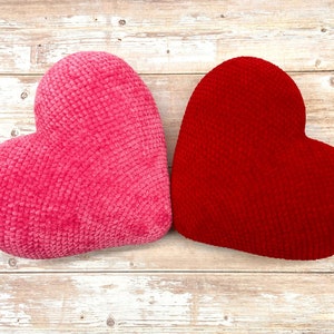 Crochet heart cushion pattern, Amigurumi heart pillow pattern, Crochet love heart cushion