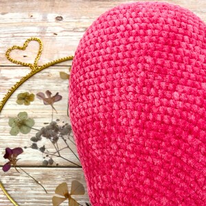 Crochet heart cushion pattern, Amigurumi heart pillow pattern, Crochet love heart cushion